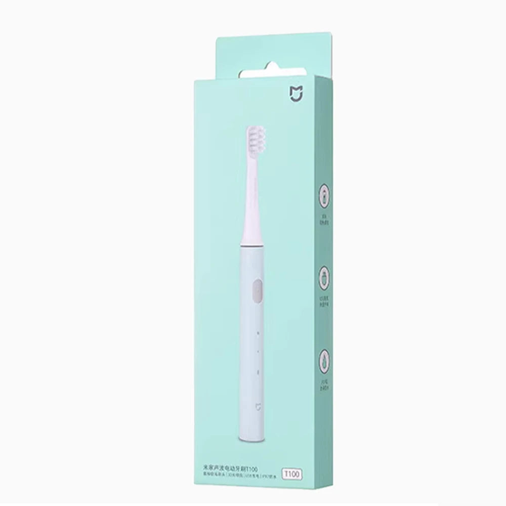 Original Xiaomi Mijia T100 Sonic Electric Toothbrush Adult Ultrasonic Automatic Toothbrush USB Rechargeable Tooth Brush IPX7