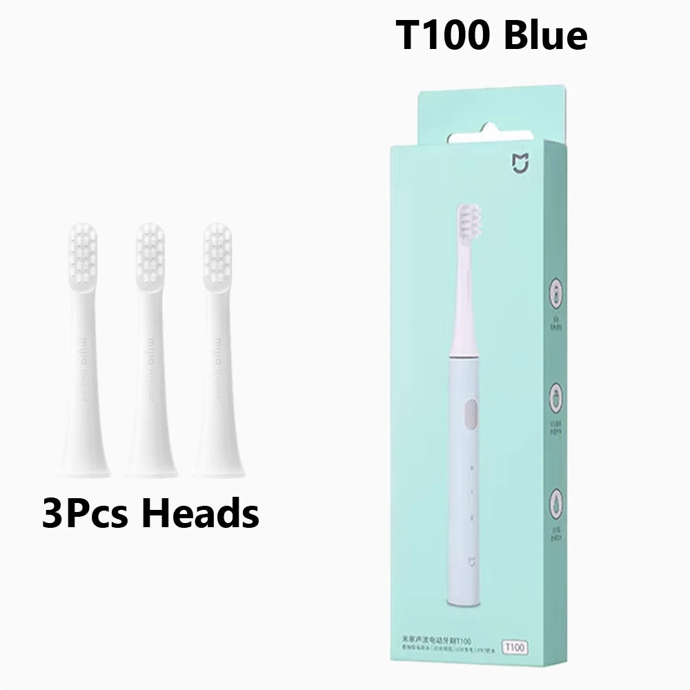 Original Xiaomi Mijia T100 Sonic Electric Toothbrush Adult Ultrasonic Automatic Toothbrush USB Rechargeable Tooth Brush IPX7