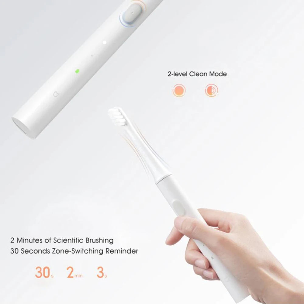 Original Xiaomi Mijia T100 Sonic Electric Toothbrush Adult Ultrasonic Automatic Toothbrush USB Rechargeable Tooth Brush IPX7
