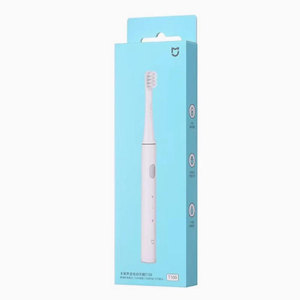 Original Xiaomi Mijia T100 Sonic Electric Toothbrush Adult Ultrasonic Automatic Toothbrush USB Rechargeable Tooth Brush IPX7
