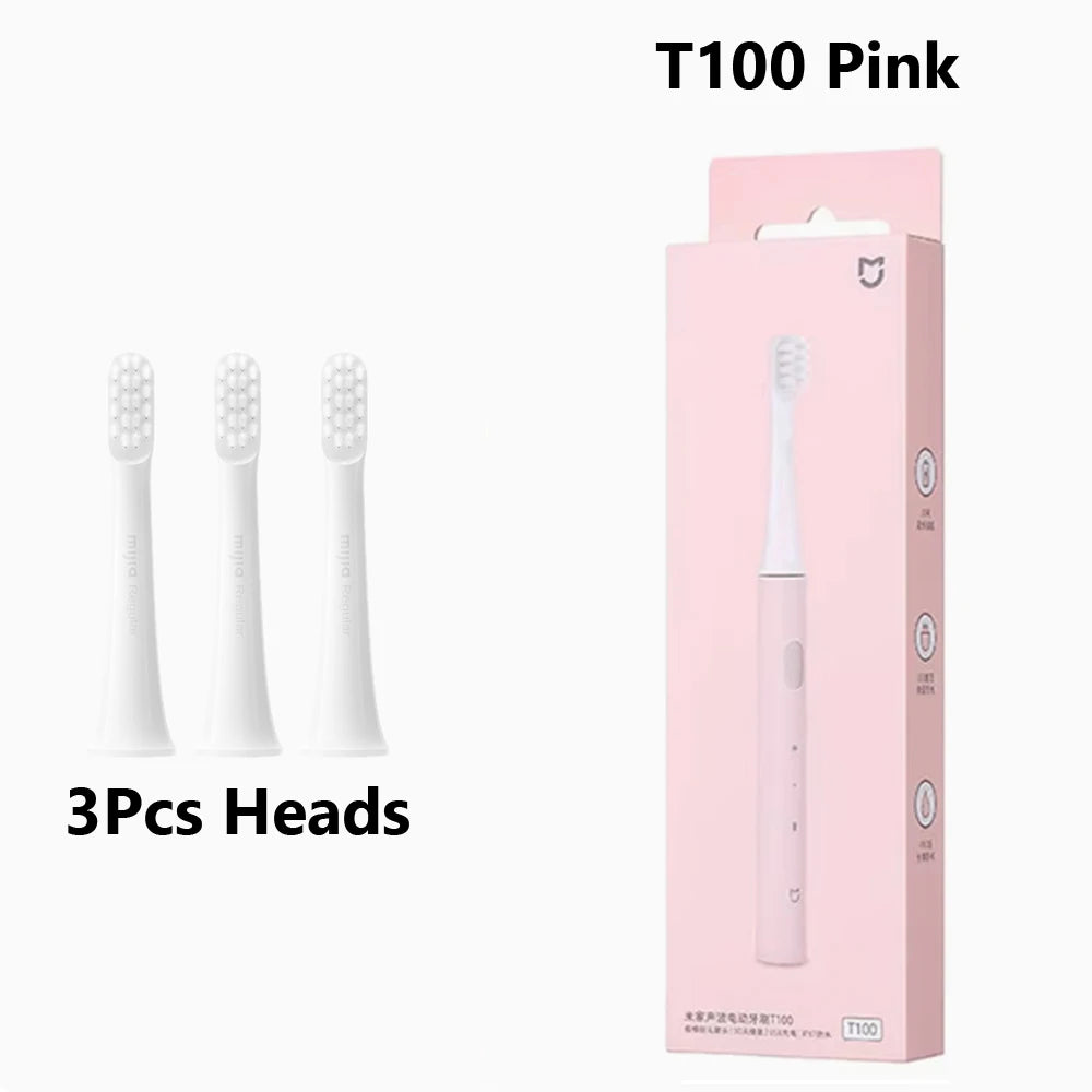 Original Xiaomi Mijia T100 Sonic Electric Toothbrush Adult Ultrasonic Automatic Toothbrush USB Rechargeable Tooth Brush IPX7
