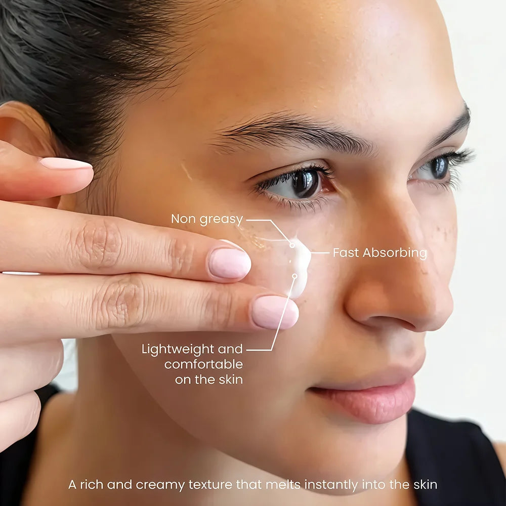 10% Retinol Collagen Cream - Anti-Aging Facial Lift, With Resveratrol & Hyaluronic Acid, Hydrating & Firming, For All Skin Types