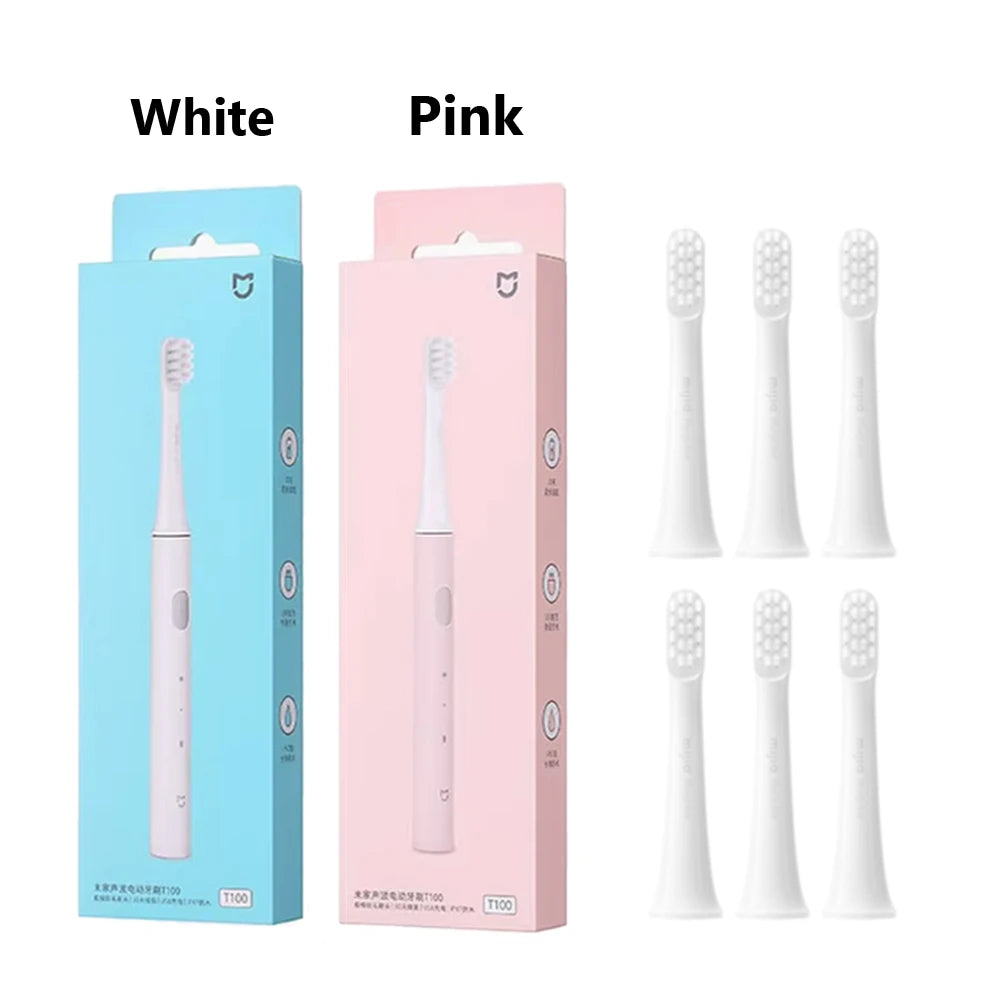 Original Xiaomi Mijia T100 Sonic Electric Toothbrush Adult Ultrasonic Automatic Toothbrush USB Rechargeable Tooth Brush IPX7