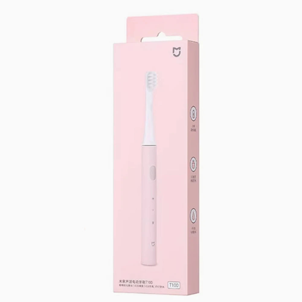 Original Xiaomi Mijia T100 Sonic Electric Toothbrush Adult Ultrasonic Automatic Toothbrush USB Rechargeable Tooth Brush IPX7